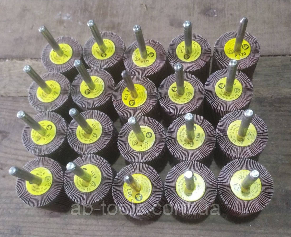 Пелюстковий 40/40/6 коло зерно 80 Klingspor на дриль