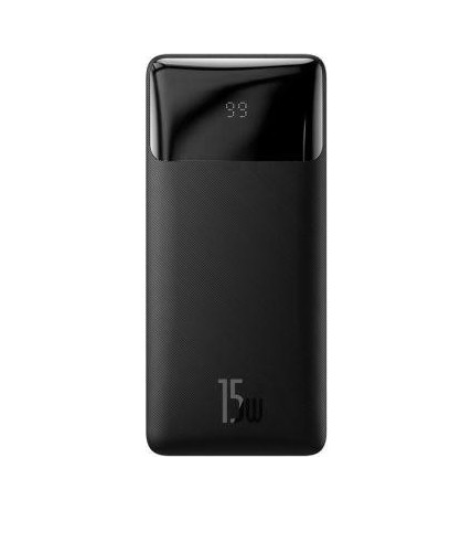 Зовнішній акумулятор (Power Bank) Baseus Bipow Digital Display 15 W 20000 mAh Black (PPDML-J01) B_2076