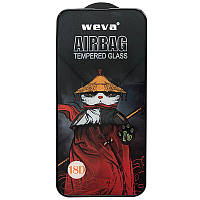 Защитное 2.5D стекло Weva AirBag (тех.пак) для Apple iPhone 15 Plus (6.7")