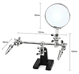 Тримач третя рука з лупою і 2 крокодилами, фото 3