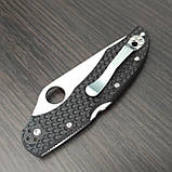 Ніж складний NAVY K-633 (spyderco endura), повний серейтор, фото 3