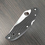 Ніж складний NAVY K-633 (spyderco endura), повний серейтор, фото 5