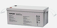 Аккумулятор Vipow BAT0419 12V 200Ah | Батарея гель 200 ампер | АКБ для ИБП | Гелевый аккумулятор для котла