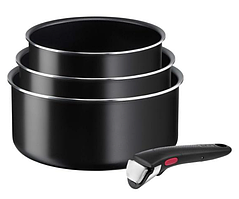 Набір каструль Tefal Ingenio Easy Cook & Clean L1539443, 4 елементи, алюміній B_2109