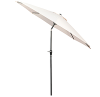 Складной садовый зонтик 3м. для кафе создания тени FUNFIT Кремовый B_2145