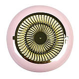 Фрезер для манікюру JMD-803 Pro 60 Вт з витяжкою 2 в 1 сенсорний манікюрний апарат для зняття гель лаку з фрезами, фото 5