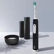 Електрична зубна щітка Braun Oral-B Pro Series 1 Black з дорожнім футляром, фото 6