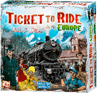 Настільна гра Ticket to Ride: Європа <unk> базовий набір настільної гри російська локалізація