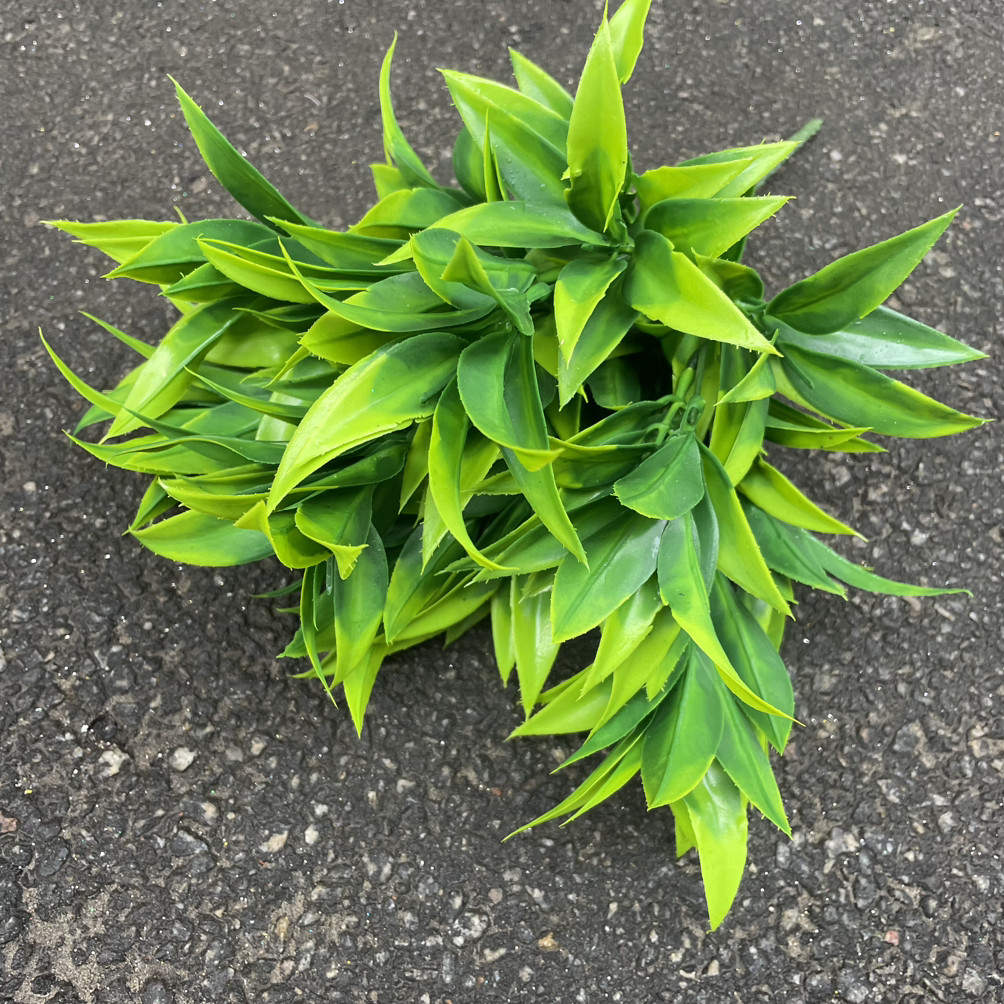 Куст ананас зеленый, 36 см густой пластік, фото 1