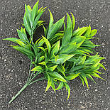 Куст ананас зеленый, 36 см густой пластік, фото 2