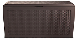 Сундук садовий Keter Samoa Rattan Box 270L Brown (2814) B_2149