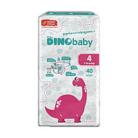 Подгузники Dino Baby 4 (7-14 кг) 40шт дино беби, DinoBaby 4