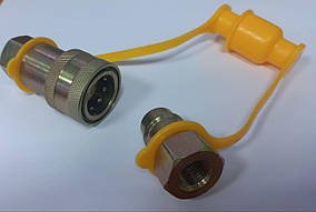 Пневмоз'єднання "EURO" M16x1,5 жовт