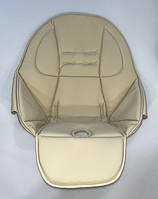 Чохол з еко шкіри DavLu на стільчик для годування Peg-Perego Tatamia Беж (Ch-ET-3)