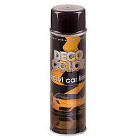 Deco Color Краска аэрозольная 500ml акриловая черный блеск (67084 720491)