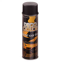 Deco Color Краска аэрозольная 500ml акриловая черный мат (720477)