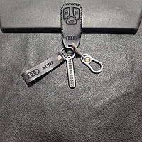 Чехол на ключ Ауди , кожаный чехол на ключ Audi