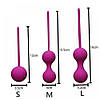 Вагінальні кульки для зміцнення інтимних м'язів (набір 3 в 1), фото 5