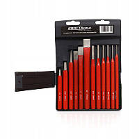 Набір зубил кернерів і пробійників 12шт Kraft&dele KD10111