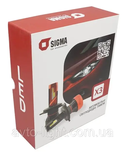 Led-лампи Sigma X3 H11 G-XP (2шт)