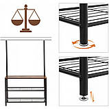 Вішалка для підлоги Лофт Bonro 126 + стійка для взуття B_2161, фото 2