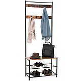 Вішалка для підлоги Лофт Bonro 126 + стійка для взуття B_2161, фото 3