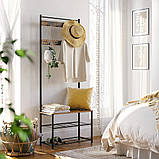 Вішалка для підлоги Лофт Bonro 126 + стійка для взуття B_2161, фото 5