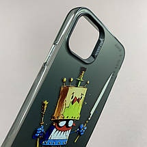 Чохол для Apple iPhone 11 Pro Max чохол з принтом Pikeman на телефон айфон 11 про макс чорний x0w, фото 4