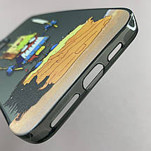 Чохол для Apple iPhone 11 Pro Max чохол з принтом Pikeman на телефон айфон 11 про макс чорний x0w, фото 5