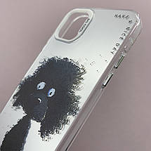 Чохол для Apple iPhone 11 Pro Max чохол з принтом їжачка на телефон айфон 11 про макс прозорий x0w, фото 3