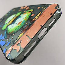 Чохол для Apple iPhone 11 Pro Max чохол з принтом качки на телефон айфон 11 про макс чорний x0w, фото 5