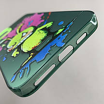 Чохол для Apple iPhone 11 Pro Max чохол з принтом зайця на телефон айфон 11 про макс зелений x0w, фото 5