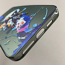 Чохол для Apple iPhone 11 Pro Max чохол з принтом астронавта на телефон айфон 11 про макс чорний x0w, фото 5