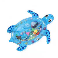 Коврик для младенца надувной, водяной, черепаха, 100-84-8см, 2 цвета, WM-T-2