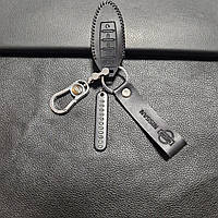 Чехол на ключ Ниссан (Nissan), кожаный чехол на ключ Ниссан