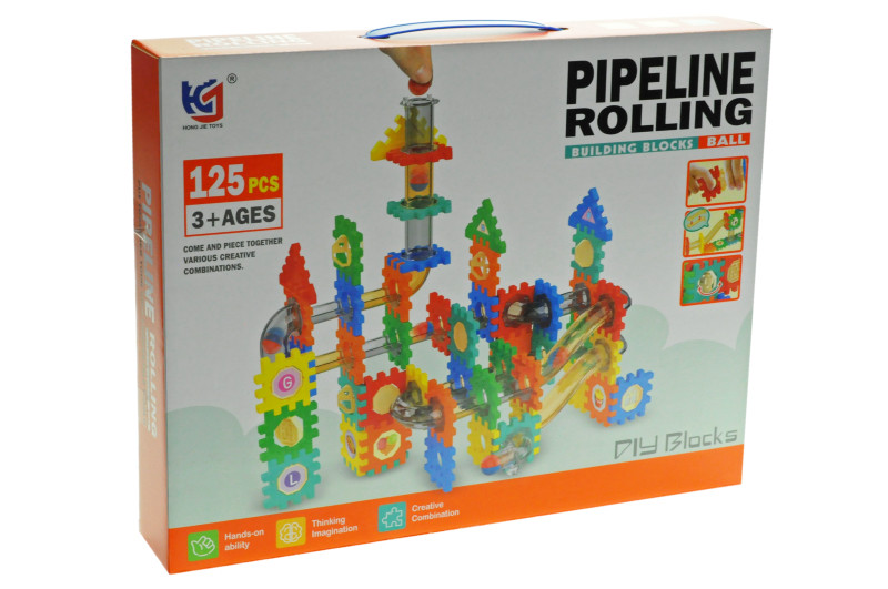 Конструктор-лабіринт дитячий 125дет, E040