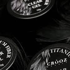 Crooz Titanium Fiber Gel гель зі скловолокном для ремонту та зміцнення нігтів
