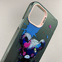 Чохол для Apple iPhone 11 Pro Max чохол з принтом ведмедика на телефон айфон 11 про макс чорний x0w, фото 4