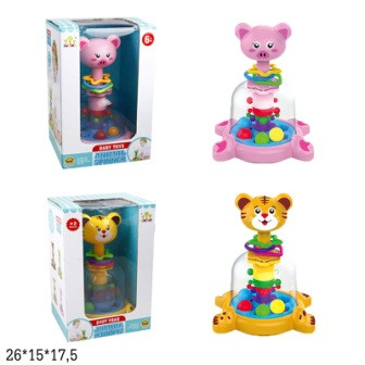 Дзига SL83014/SL83015 тигреня/порося з кульками 2в.кор.26*15*17,5 /36/