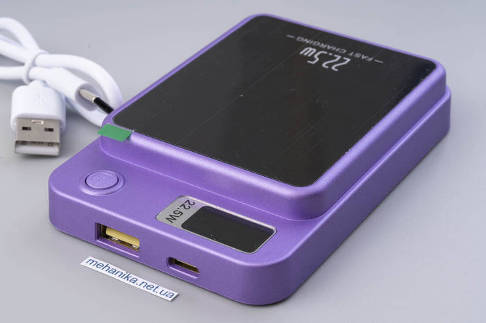 Повербанк с беспроводной зарядкой 10000 mAh, магнит Magsafe, 22.5W ...