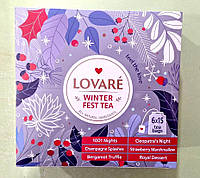 Чай Lovare Winter Fest Tea Ассорти 90 пакетов