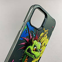 Чохол для Apple iPhone 11 Pro чохол з дракончиком на телефон айфон 11 про чорний x0w, фото 4