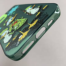 Чохол для Apple iPhone 11 Pro чохол з принтом Дональд Дак на телефон айфон 11 про зелений x0w, фото 5