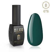 Milano Cosmetic гель-лак №078 для ногтей, 8 мл