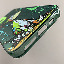 Чохол для Apple iPhone 11 Pro чохол з принтом собачки на телефон айфон 11 про зелений x0w, фото 5