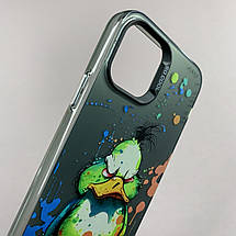 Чохол для Apple iPhone 11 Pro чохол з принтом качки на телефон айфон 11 про чорний x0w, фото 4