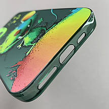 Чохол для Apple iPhone 11 Pro чохол з принтом мишки на телефон айфон 11 про зелений x0w, фото 5