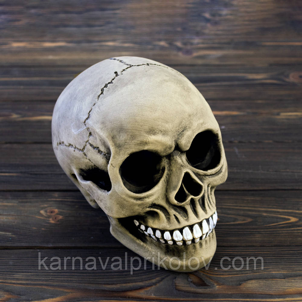 Череп світильник настільний M 8946 (сірий)