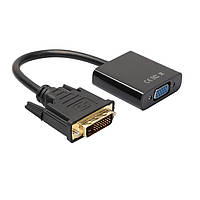 Конвертер DVI-D 24+1 VGA адаптер переходник активный дви-вга