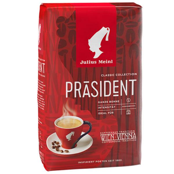 Кава в зернах Julius Meinl President 500 г Джуліус шоколадний аромат